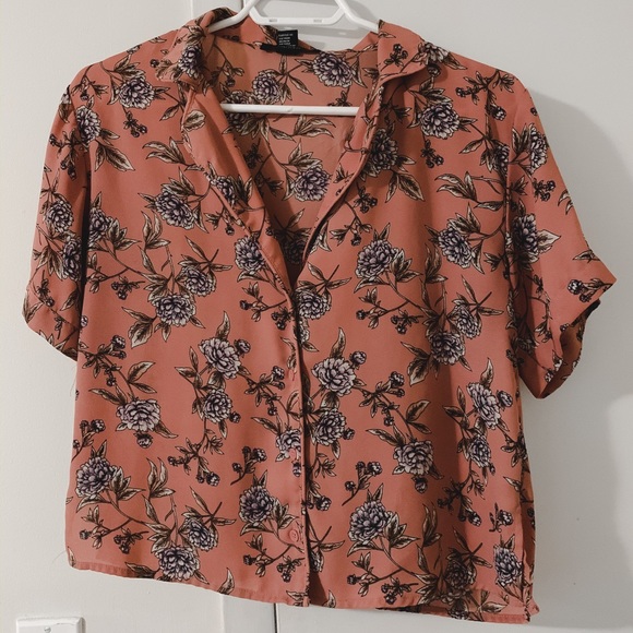 Floral Button-Up - Picture 1 of 2